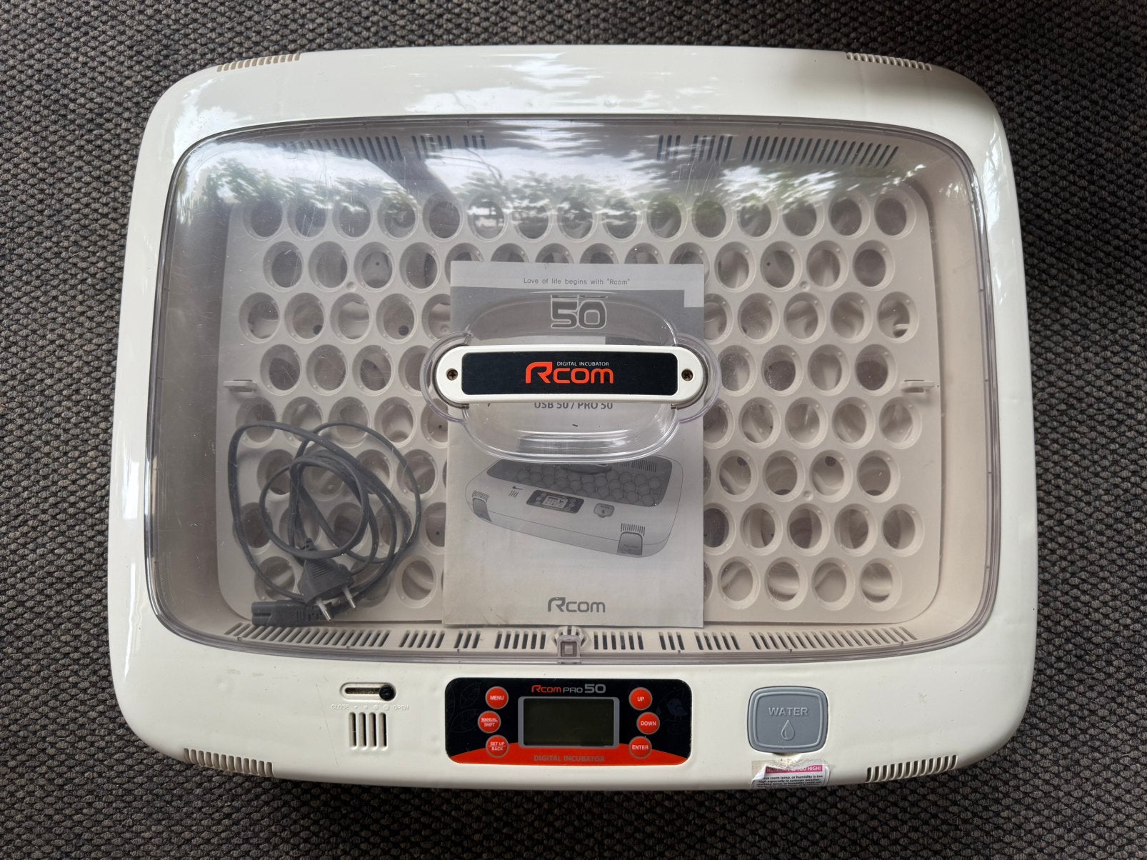 Rcom 50 Pro broedmachine, Dieren en Toebehoren, Pluimvee | Toebehoren, Broedmachine, Ophalen