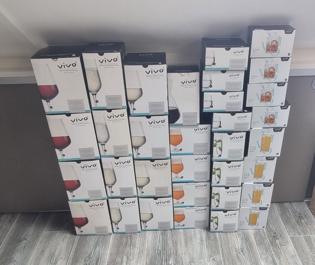 Villeroy & Boch VIVO // AH Albert Heijn kristalglazen, Glas of Glazen, Vivo, Nieuw, Ophalen of Verzenden