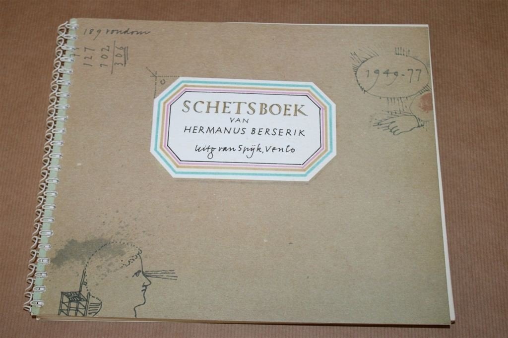 Schetsboek van Hermanus Berserik, Boeken, Ophalen of Verzenden, Zo goed als nieuw