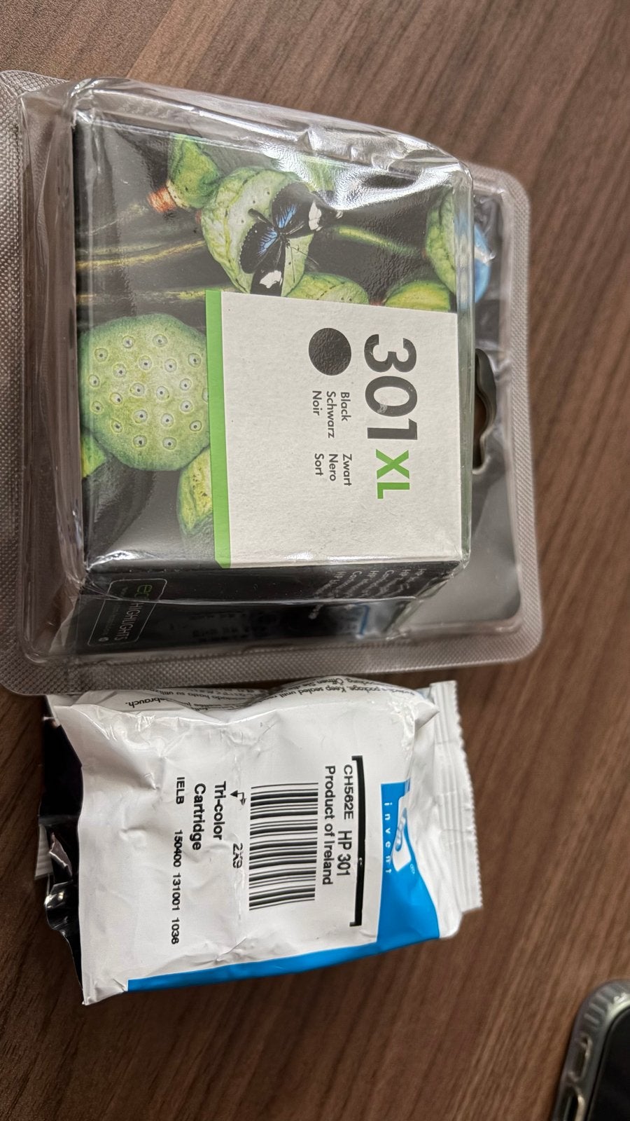 HP 301XL Zwart Cartridge - Nieuw, verpakking open, Ophalen of Verzenden, Nieuw, Cartridge