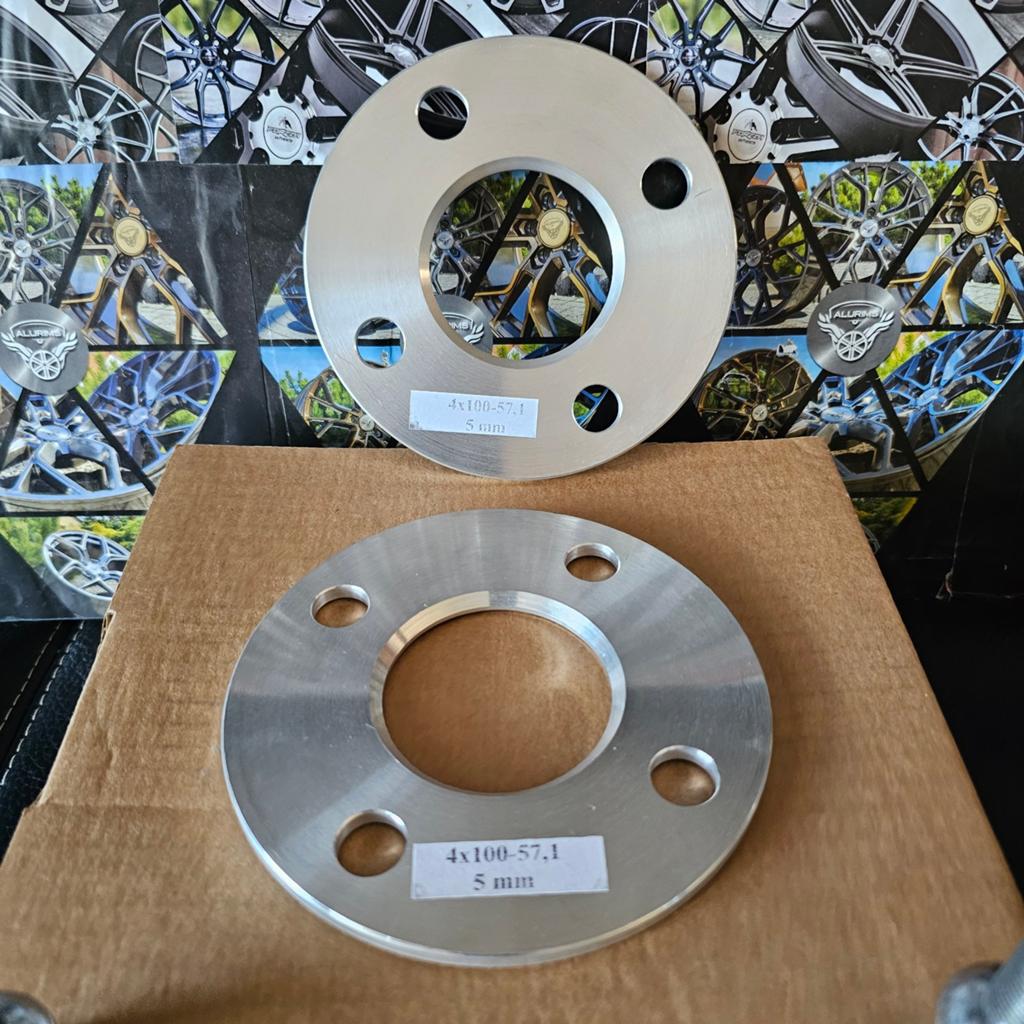 Spoorverbreders spacers vw  Jeeta 4x100 57,1 5mm, Ophalen of Verzenden