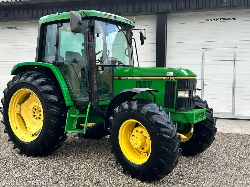 Johndeere 6100 (1995), Zakelijke goederen, Agrarisch | Tractoren, John Deere, Schrapveen 6, Schrapveen 6, Gebruikt, Ophalen of Verzenden