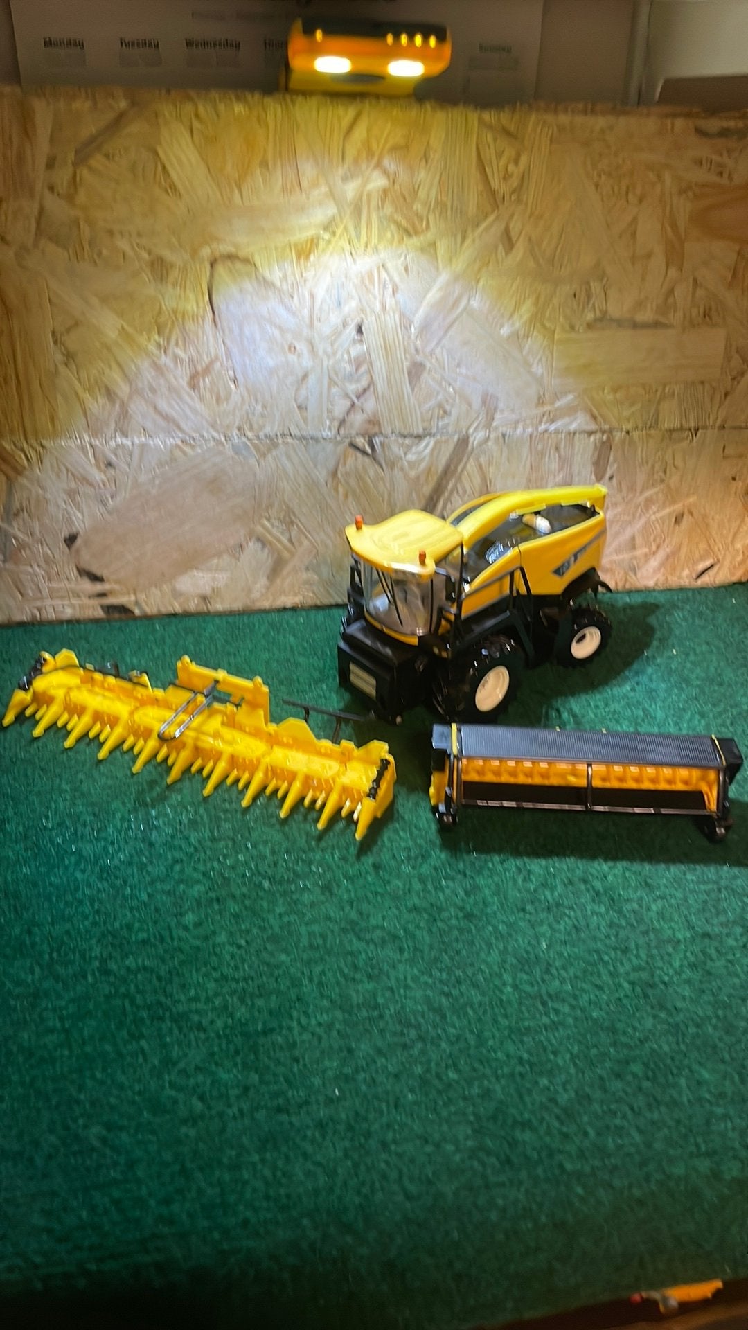 Ertl new holland hakselaar, Ophalen of Verzenden, Zo goed als nieuw, Tractor of Landbouw, ERTL