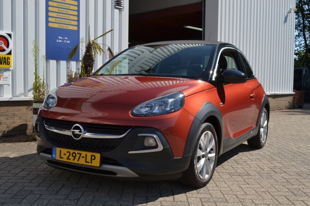 Opel ADAM 1.0 Turbo Rocks SOFTTOP (bj 2015), 1041 kg, Automatische klimaatregeling, 4 stoelen, Bedrijf