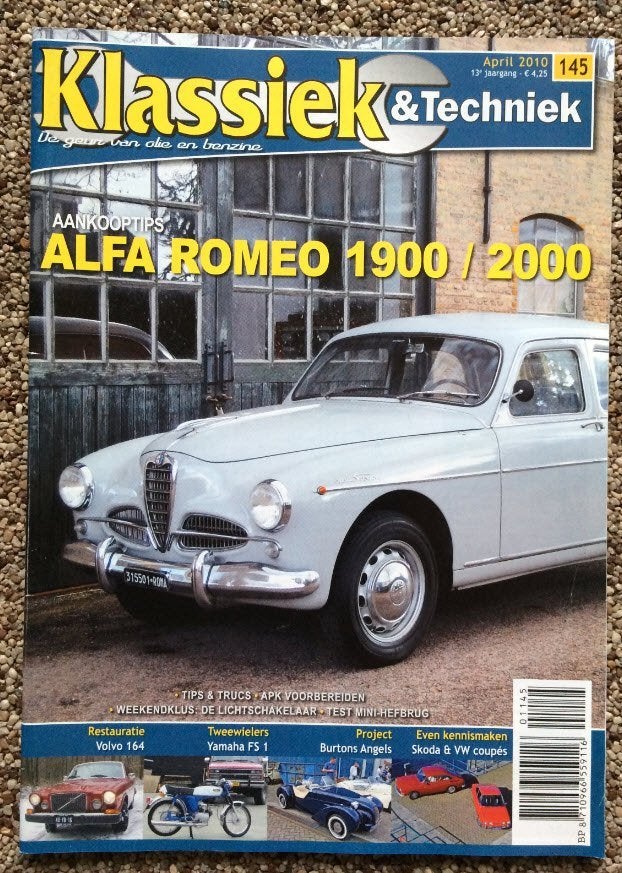 KT: Alfa Romeo 1900 / 2000, Volvo 164, Yamaha FS 1, Burto, Ophalen of Verzenden, Zo goed als nieuw, Algemeen
