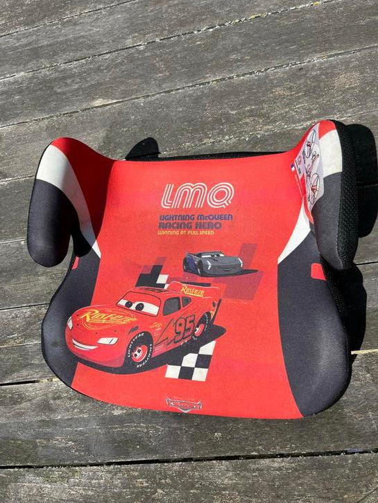Zitverhoger Cars Lightning McQueen, Overige merken, 15 t/m 36 kg, Ophalen of Verzenden, Gebruikt