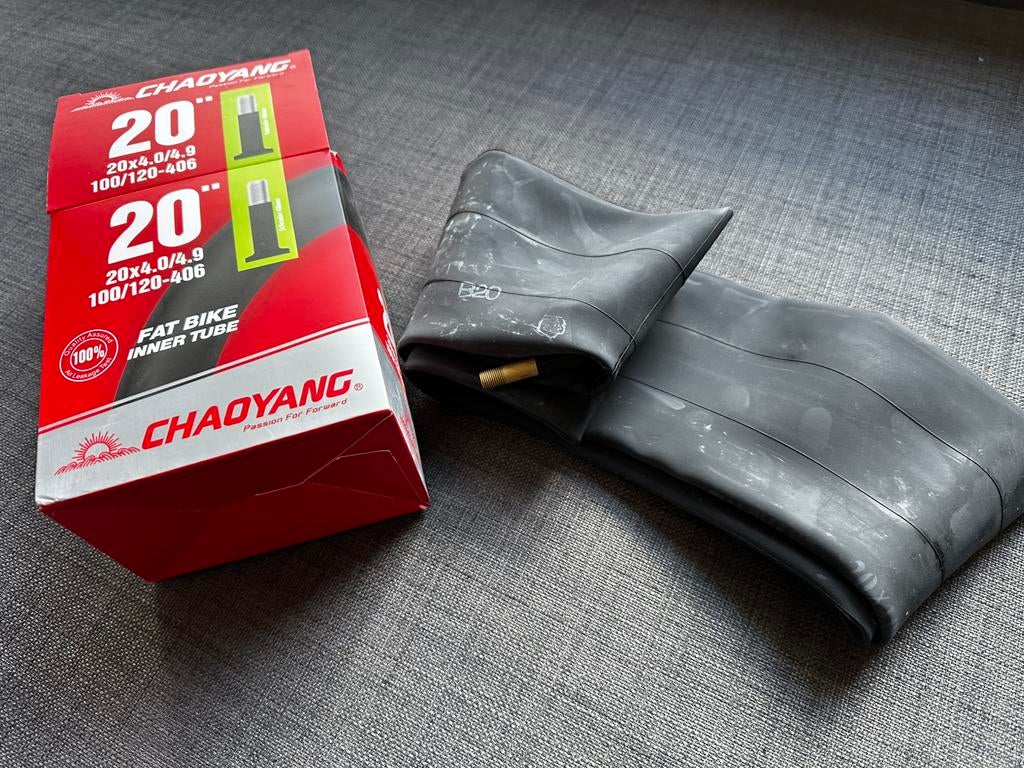 Nieuwe 15 stuks Chaoyang 20x4.0 Fatbike Binnenband, Fietsen en Brommers, Ophalen of Verzenden, Nieuw, Band