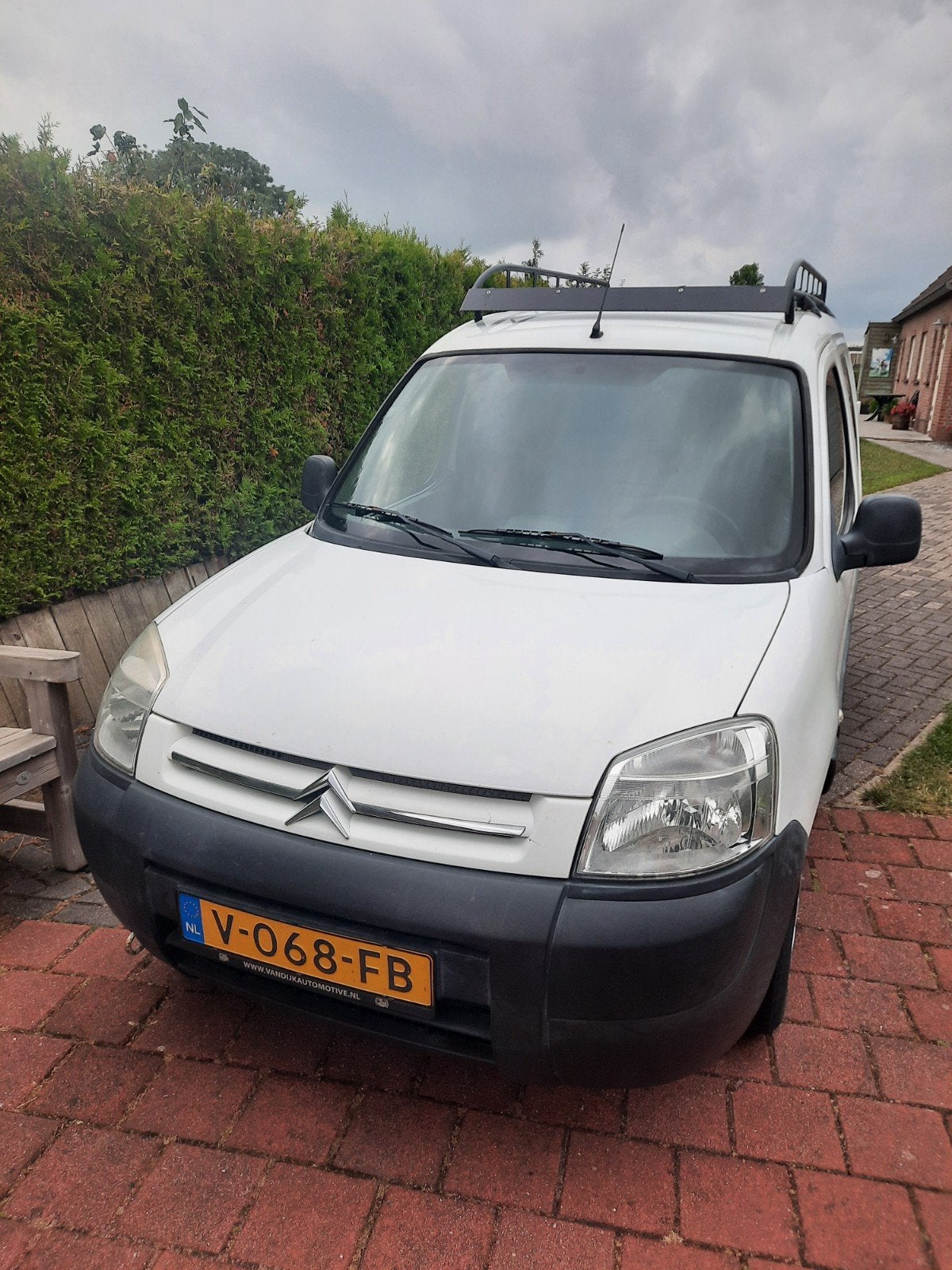 Citroën Berlingo bestel 1.4i benzine uit 2007, 4 cilinders, Citroën, Wit, Handgeschakeld