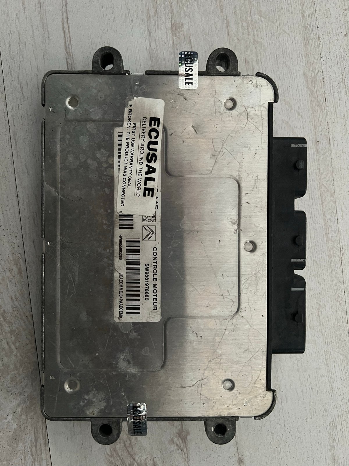 Peugeot 206 Citroën C3 1.4 ECU J34P-AAE immo off plug & play, Ophalen of Verzenden, Gebruikt, Citroën