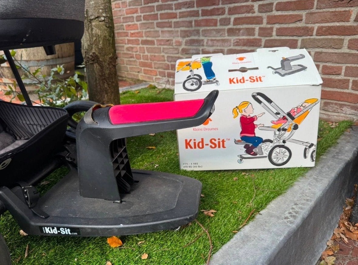 Kid-Sit meerijdplankje voor kinderwagen, Ophalen of Verzenden, Gebruikt, Kinderwagen, Overige merken