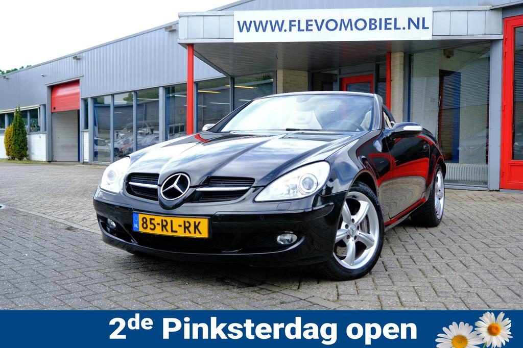 Mercedes-Benz SLK-klasse 350 272pk Aut. Xenon|Leder|Airscarf, Auto's, Mercedes-Benz, Achterwielaandrijving, Gebruikt, Cabriolet