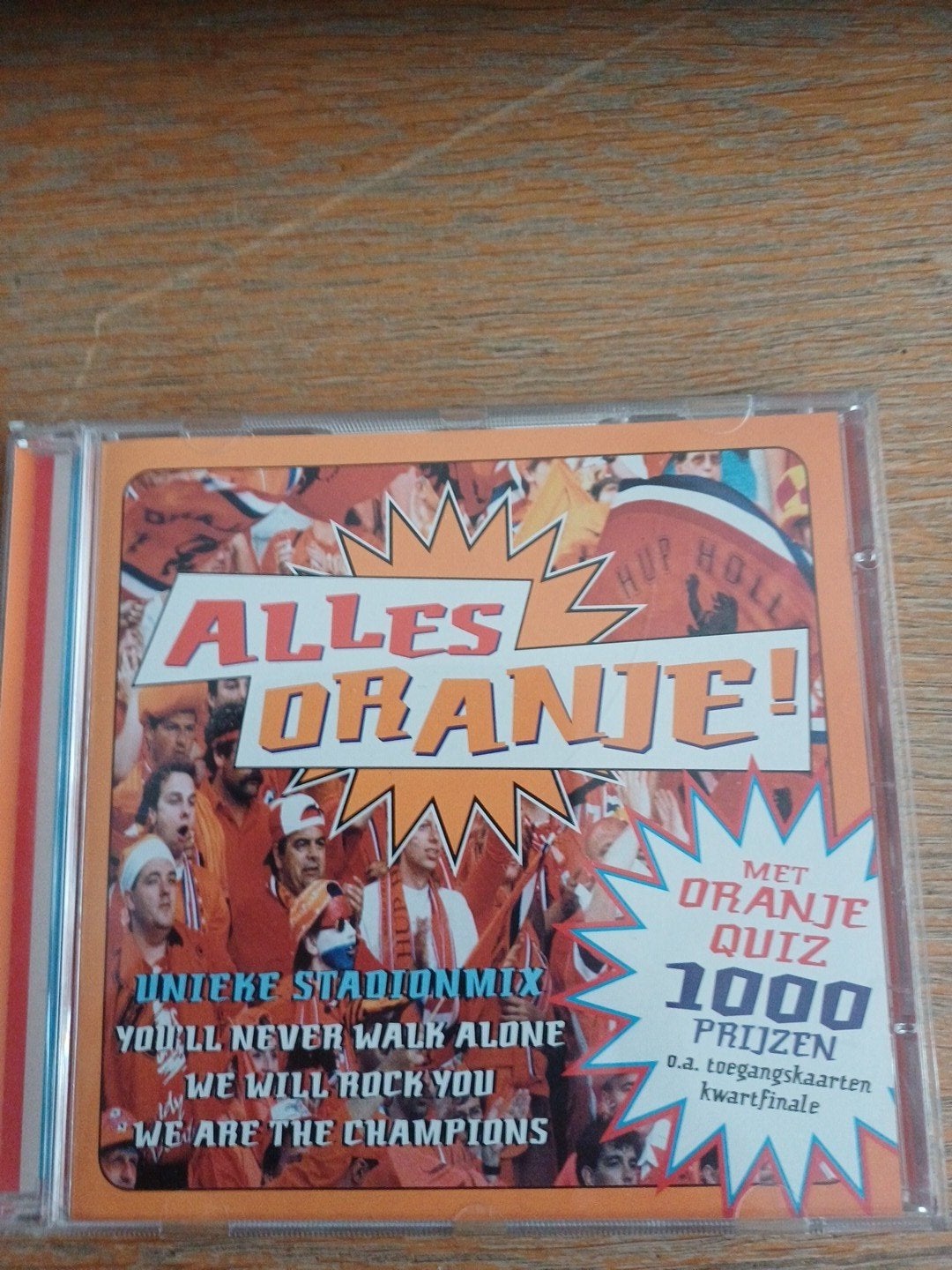 alles oranje, Ophalen, Gebruikt