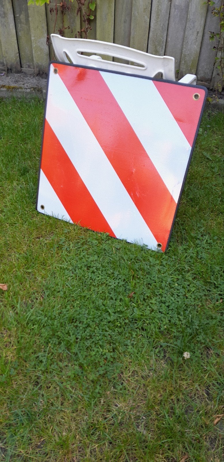markeringsbord 50x50, Caravans en Kamperen, Ophalen, Gebruikt