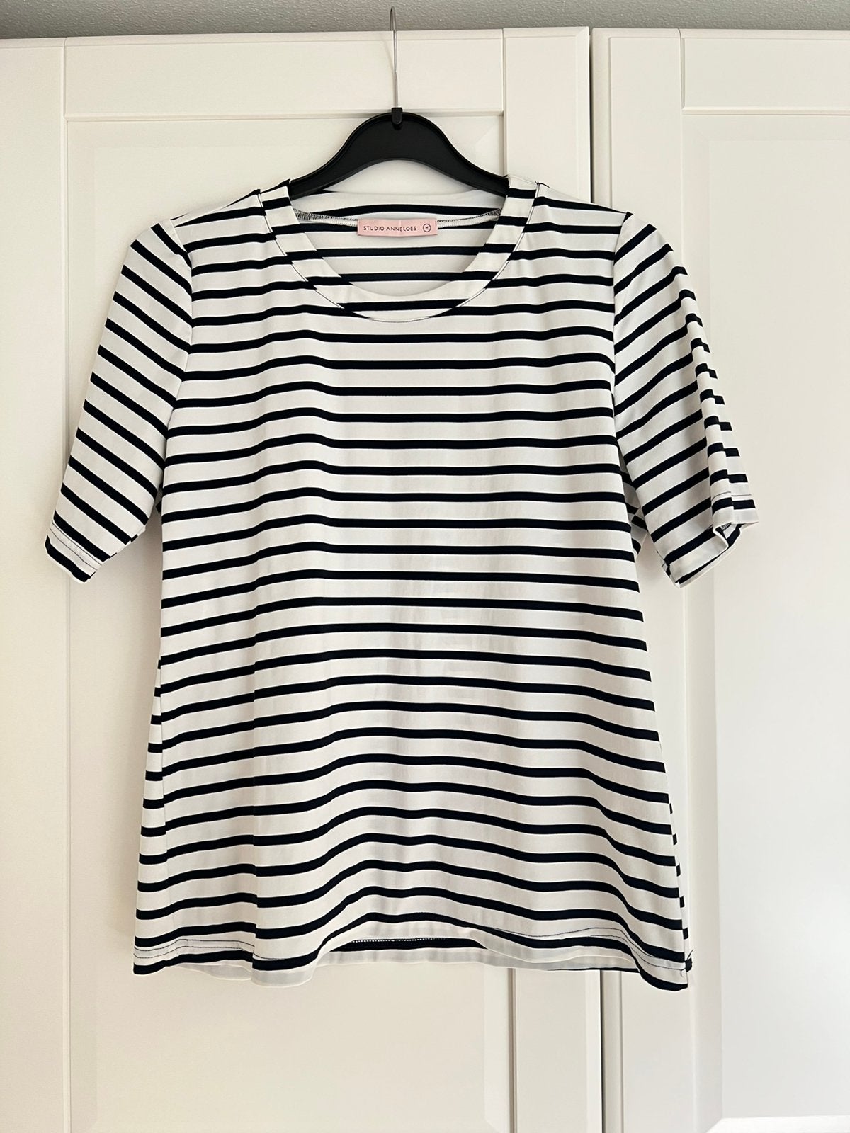 Studio anneloes loes stripe tee shirt M donkerblauw, Kleding | Dames, Maat 38/40 (M), Ophalen of Verzenden, Zo goed als nieuw