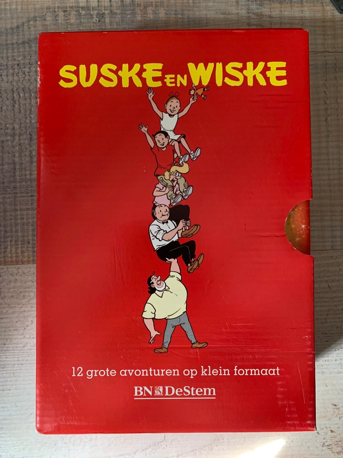 Suske & Wiske 12 grote avonturen op klein formaat, Boeken, Meerdere stripboeken, Ophalen of Verzenden, Zo goed als nieuw