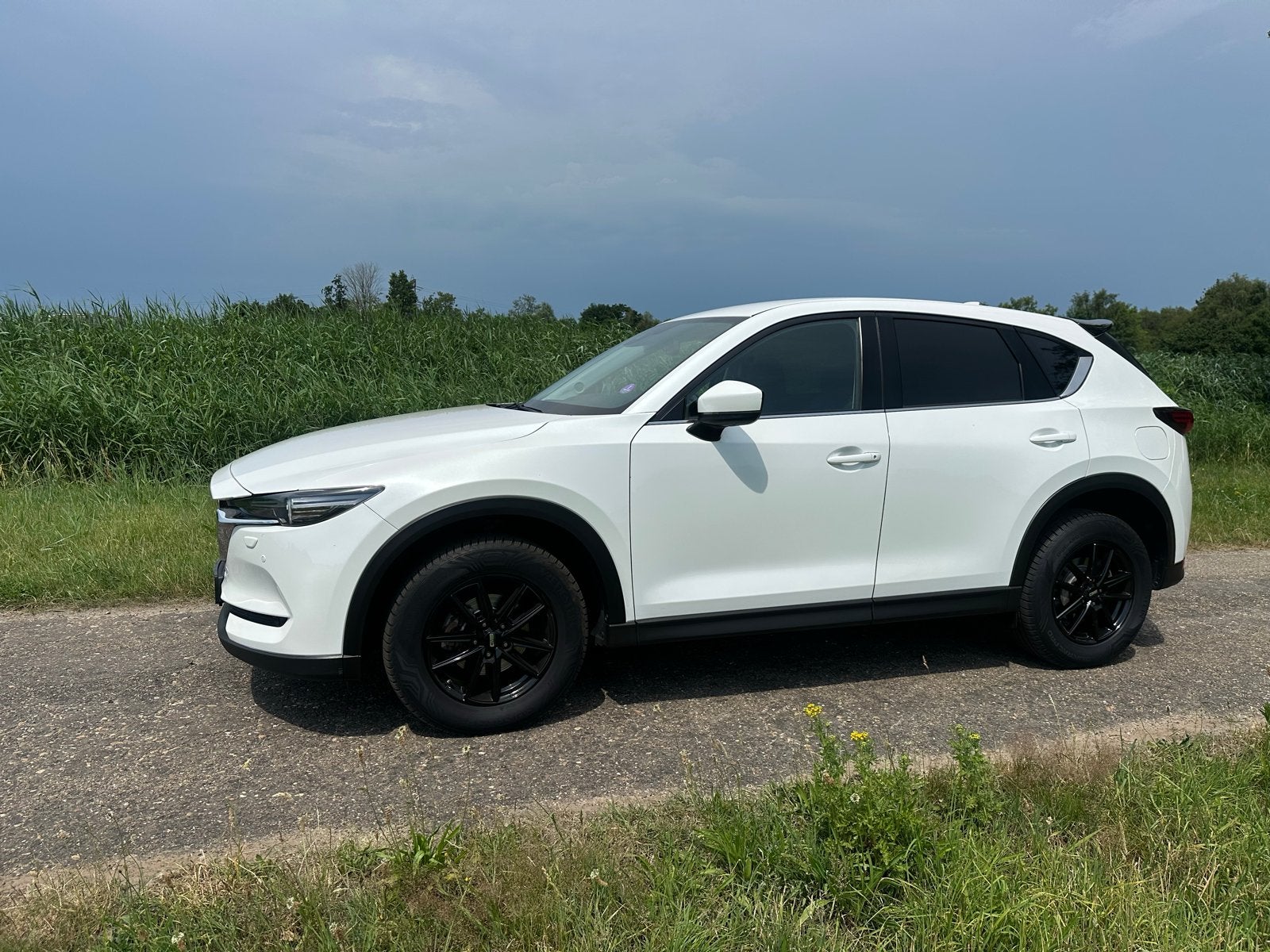 Mazda CX-5 2.0 Skyactiv-g 160pk 4WD Aut 2018 Wit, Auto's, Mazda, Particulier, CX-5, 4x4, ABS, Achteruitrijcamera, Airbags, Airconditioning