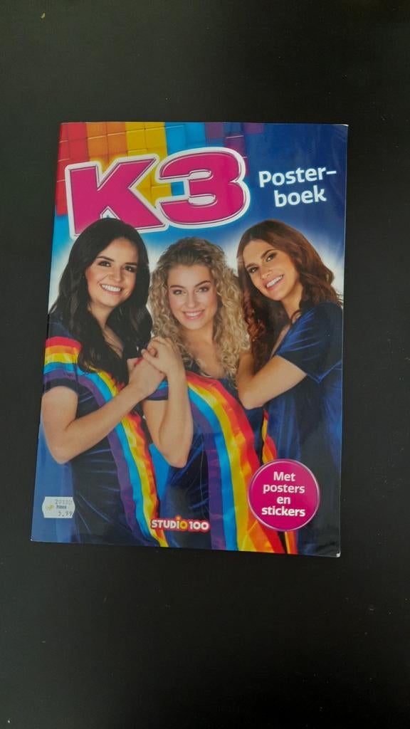 K3 Posterboek - Met posters en stickers, Ophalen of Verzenden, Zo goed als nieuw