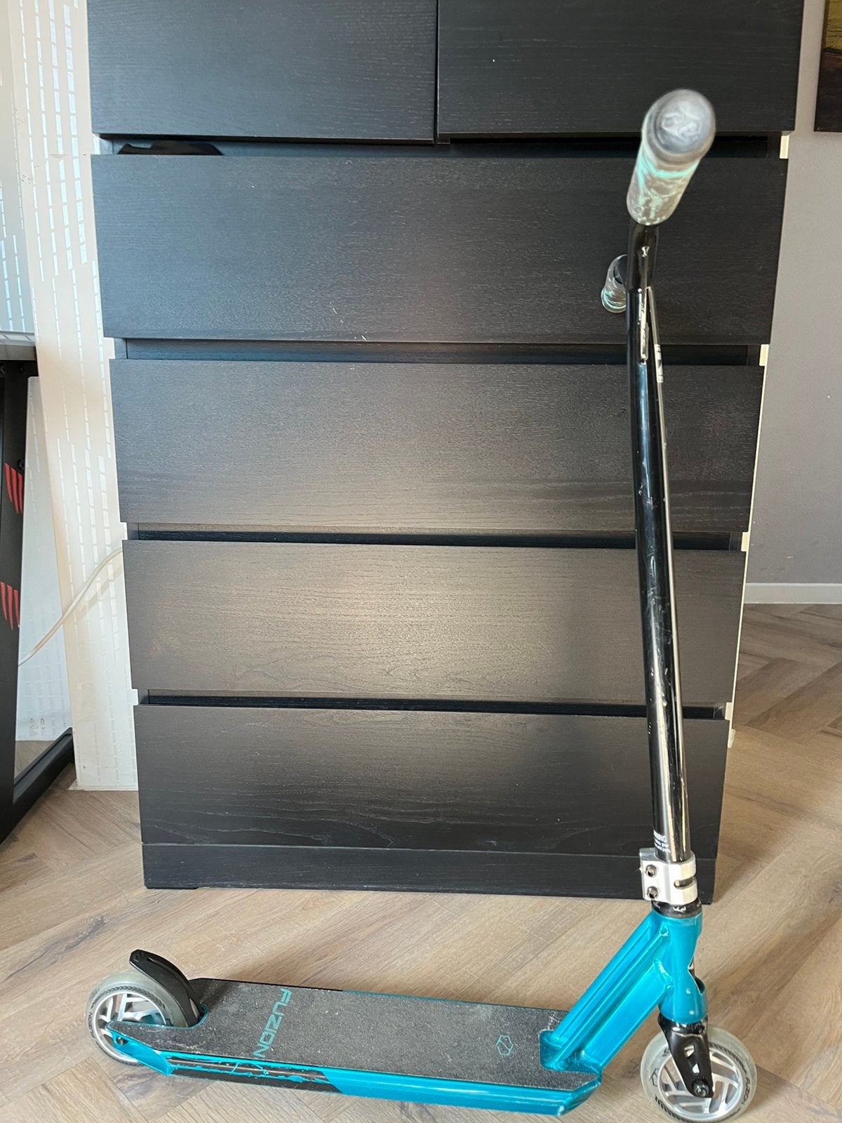 Fuzion stunt step, Ophalen, Zo goed als nieuw, Gewone step