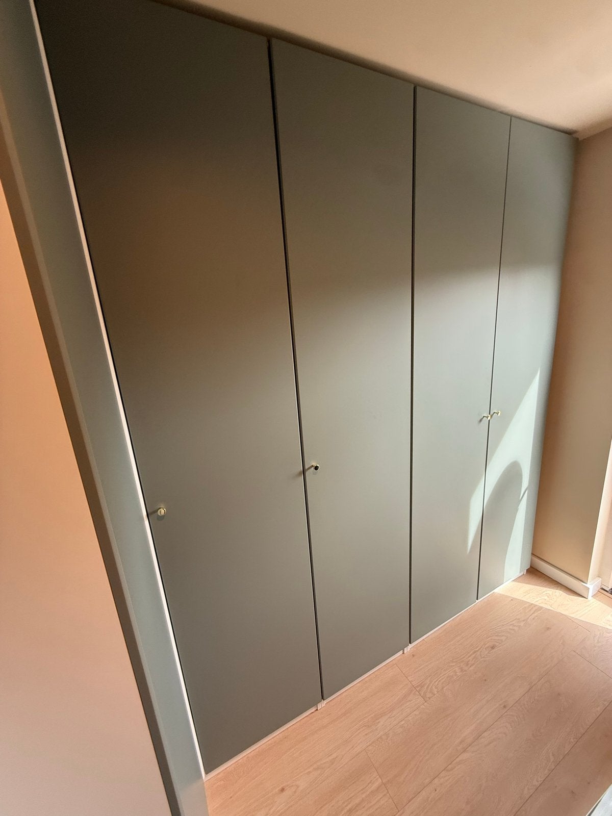 Ikea Reinsvoll Pax Deuren 50x229 grijsgroen 5x, Ophalen, Minder dan 50 cm, 200 cm of meer, Zo goed als nieuw
