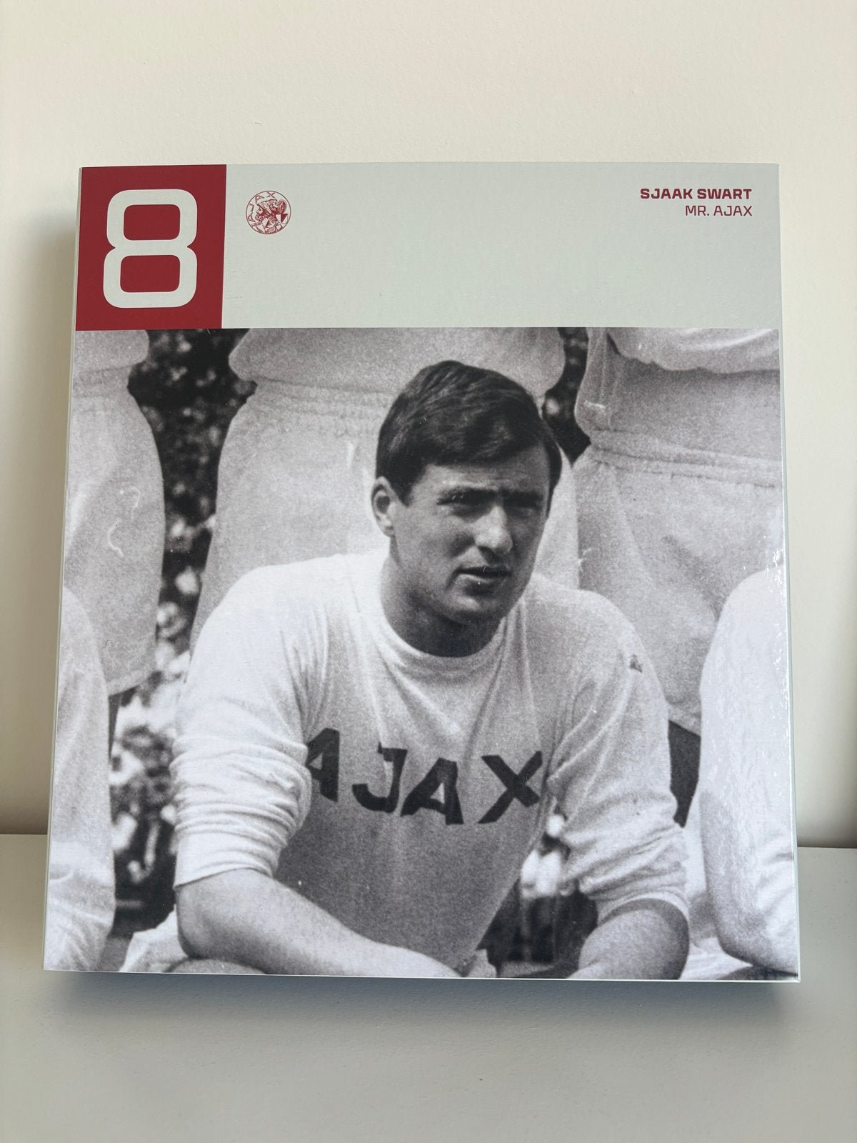 Ajax Sjaak Swart limited edition shirt, giftbox, nr. 383/888, Ophalen of Verzenden, Nieuw, Ajax, Shirt