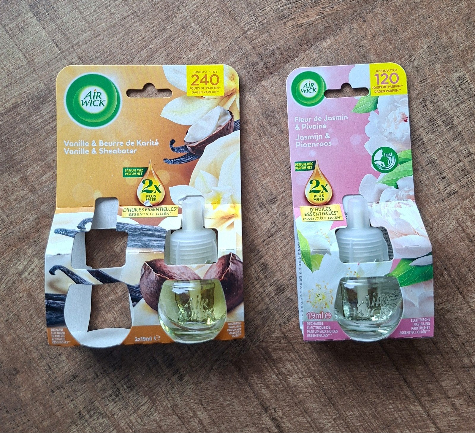 Air Wick | Jasmijn & Pioenroos | Vanilla & Shea Butter, Ophalen of Verzenden, Nieuw