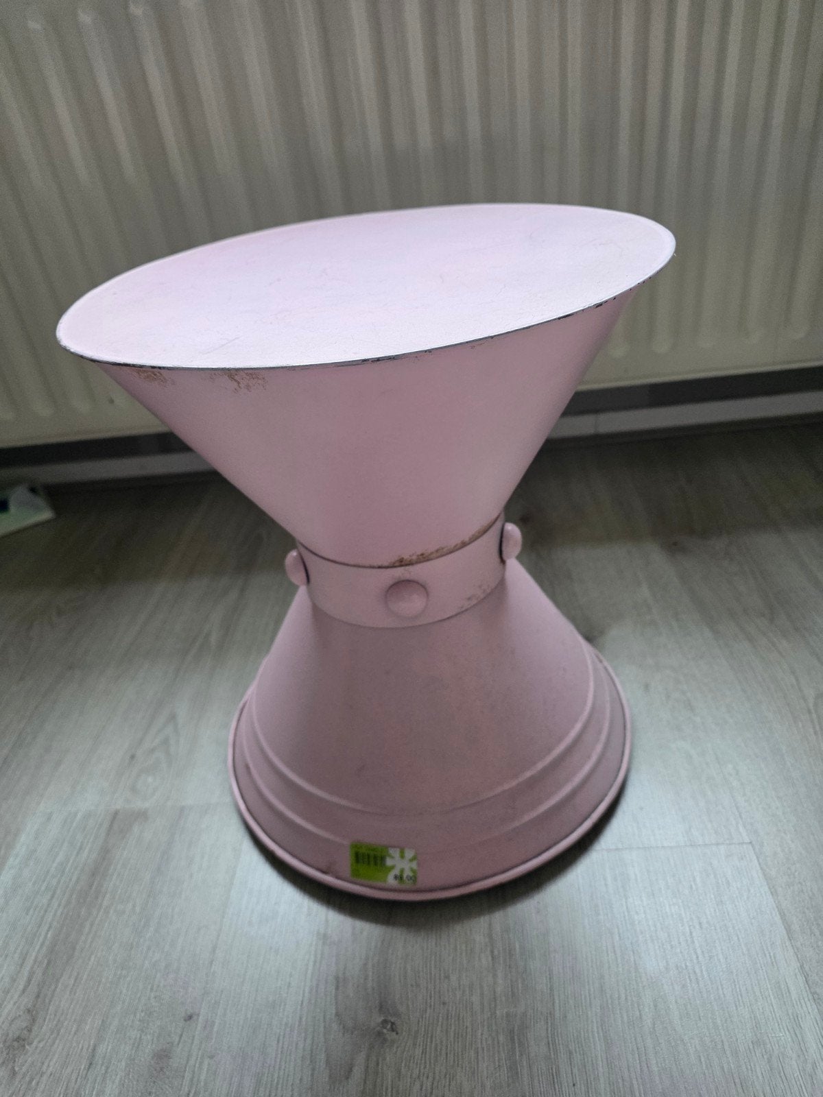 Industrieel bijzettafel, Ophalen, Rond, Minder dan 55 cm, 45 tot 60 cm