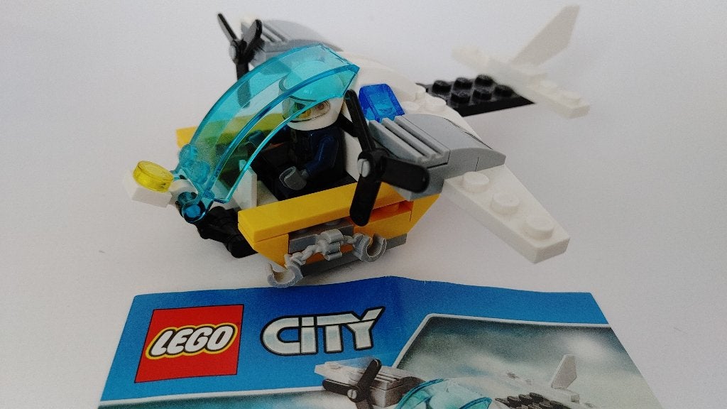 30346 Lego City gevangenis eiland helicopter, City, Lego, Ophalen of Verzenden, Zo goed als nieuw