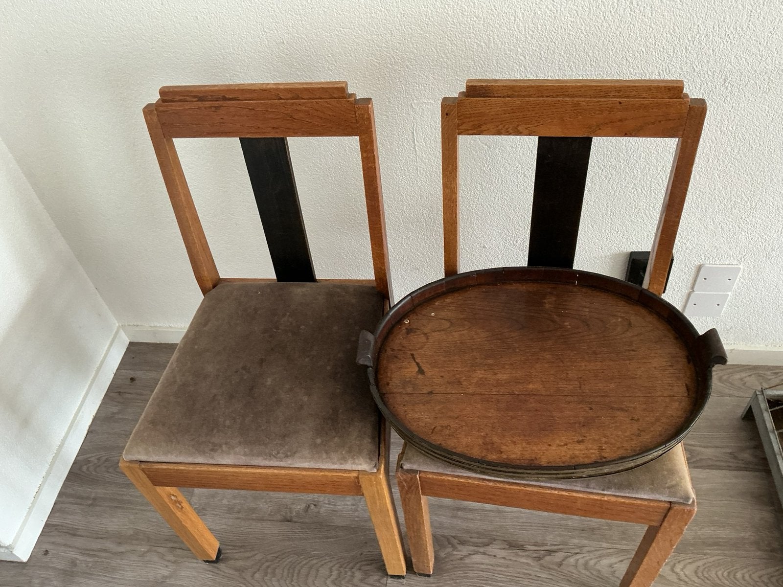 4 antieke oude meubeltjes., Antiek en Kunst, Ophalen