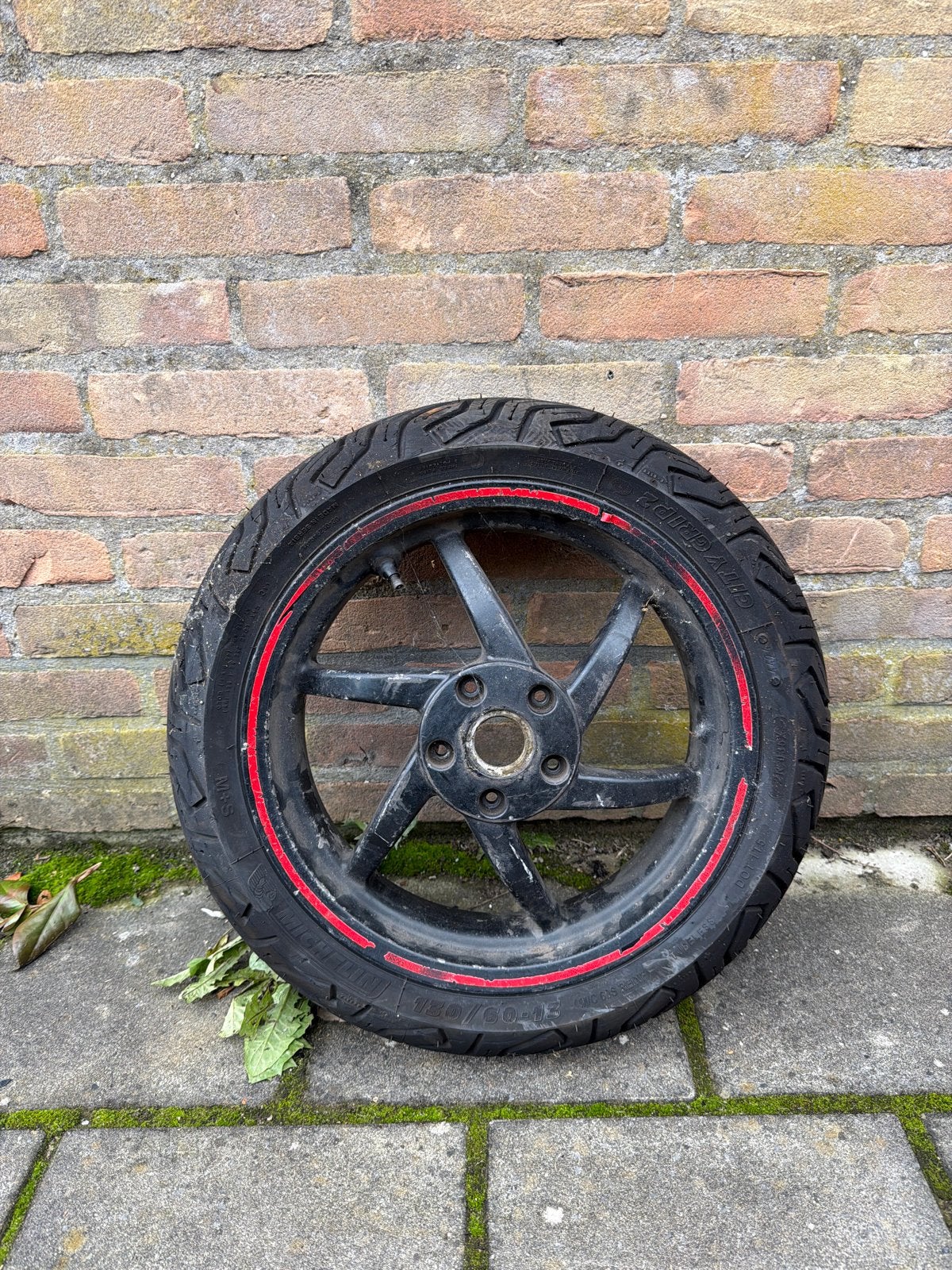 Gilera Runner RST velg met nieuwe Michelin City Grip 2 band, Ophalen of Verzenden, Zo goed als nieuw, Overige typen, Overige merken