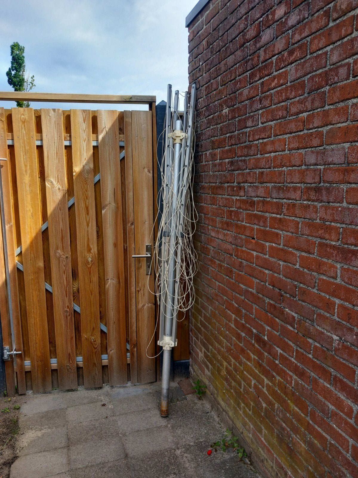 Grote lichtgewicht aluminium droogmolen, Tuin en Terras, Ophalen, Gebruikt, Droogmolen