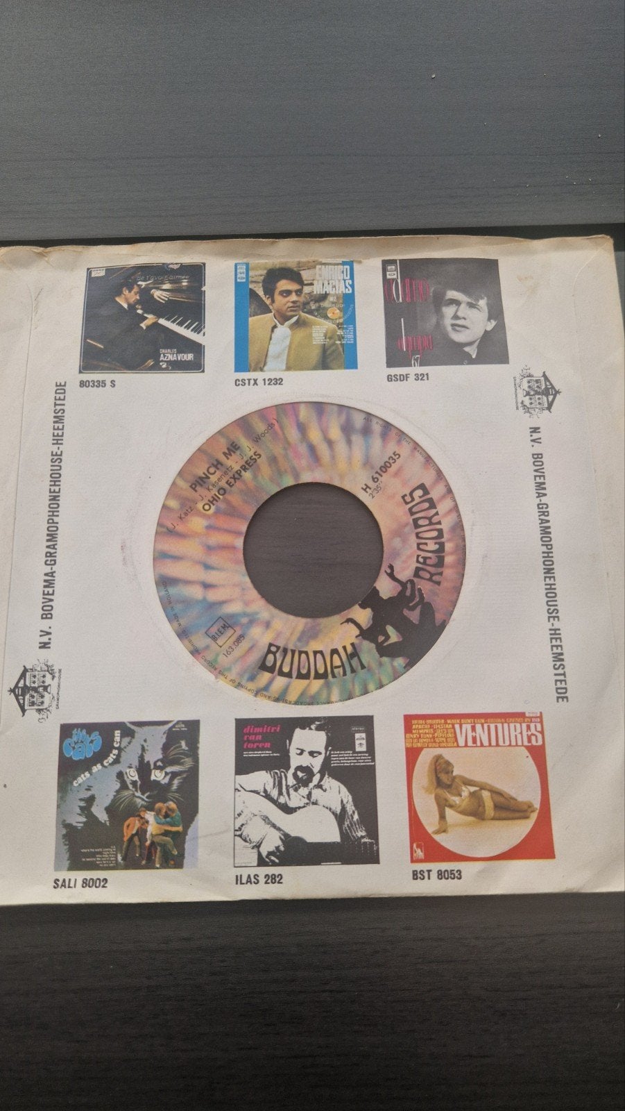 Peanuts - Pinch Me / Ohio Express - Beg, Borrow And Steal, Gebruikt, 7 inch, Single, Ophalen of Verzenden
