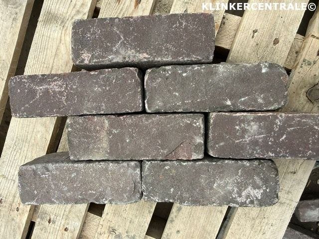 600m2 rood paars gemêleerd gebakken dikformaat klinkers stra, Bij dit gebruikte product niet te achterhalen, Gebruikt, Verzenden