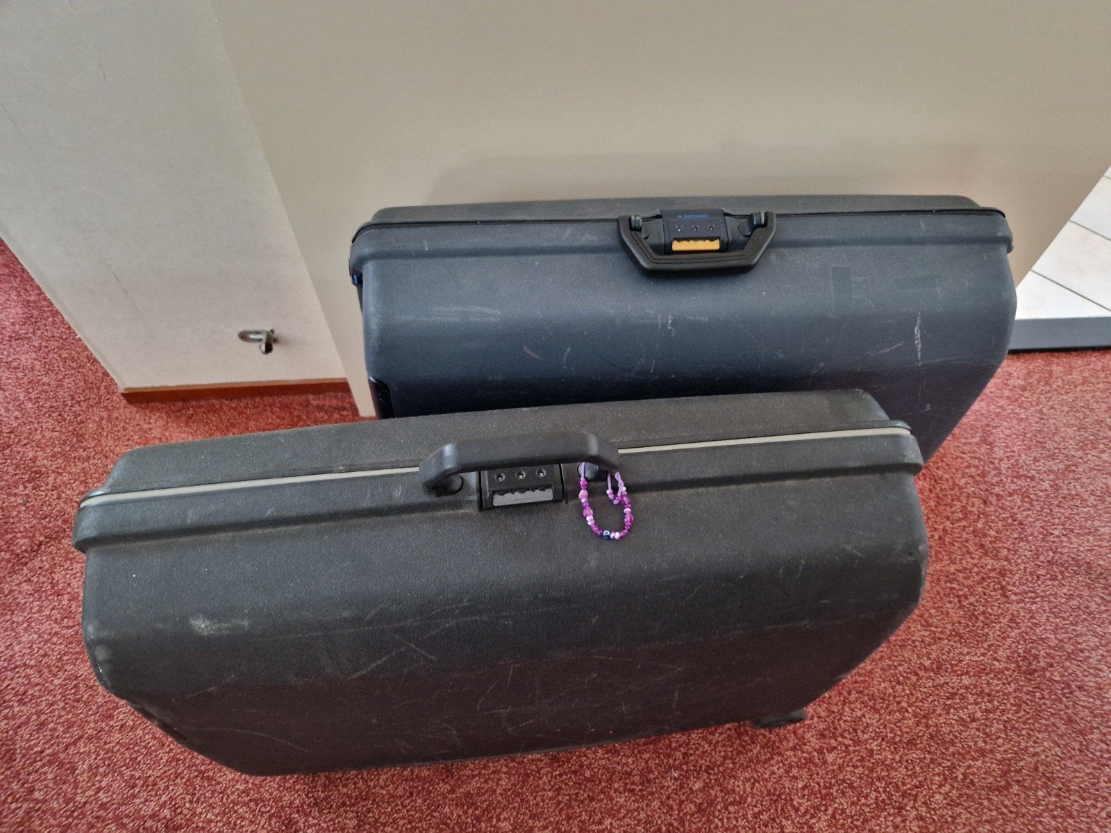 Samsonite koffers, Ophalen, Gebruikt, Hard kunststof, 70 cm of meer