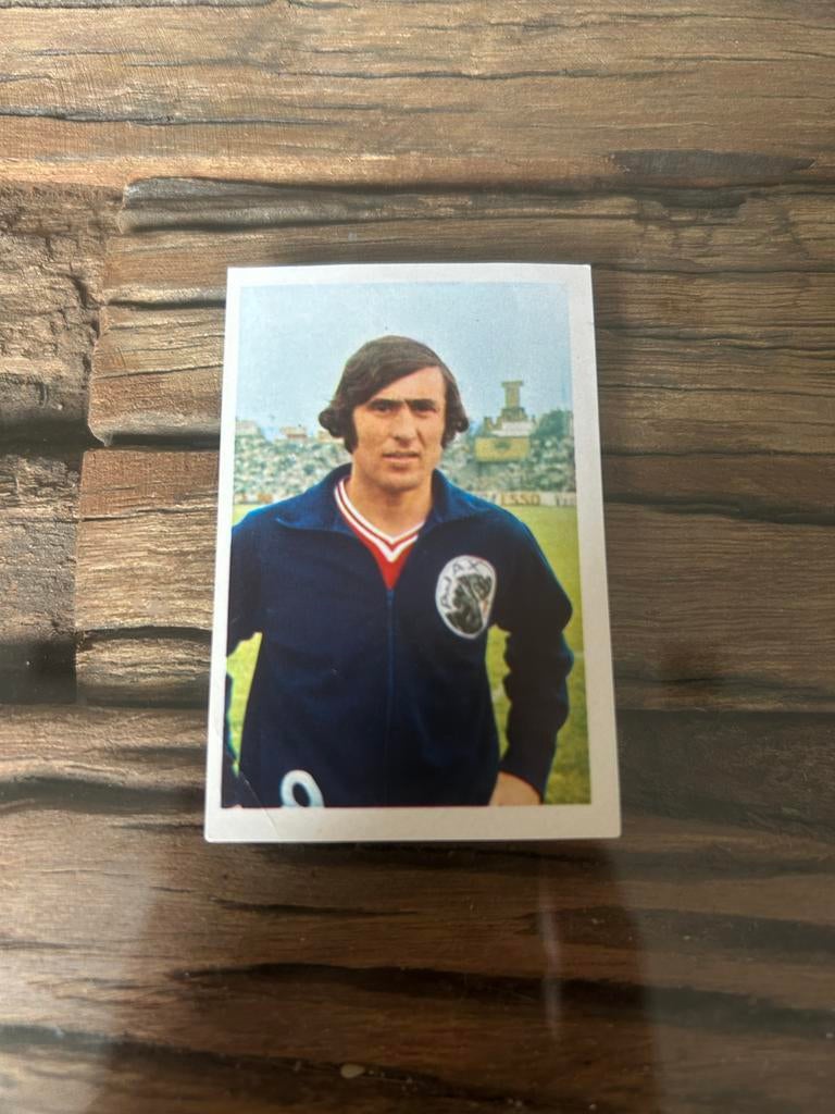 Sjaak Swart Spelerskaart Ajax Vintage Voetbal, Ophalen of Verzenden, Zo goed als nieuw, Ajax, Spelerskaart