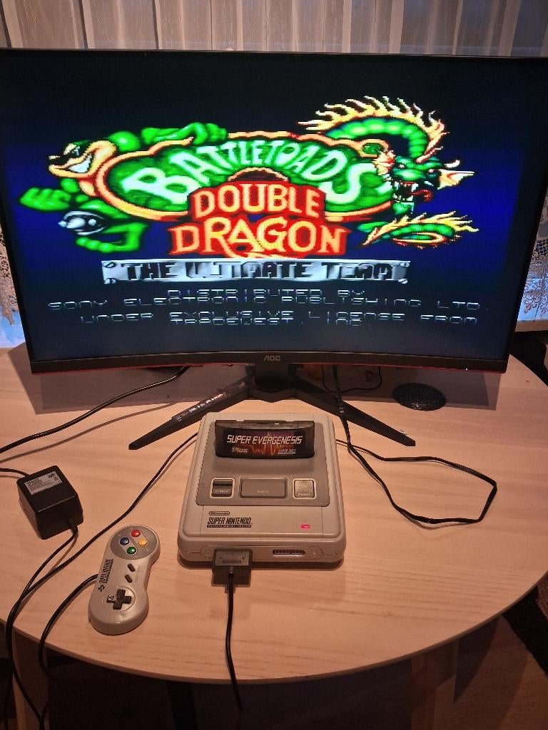 Super nintendo, Ophalen, Gebruikt, Met 1 controller, Met games