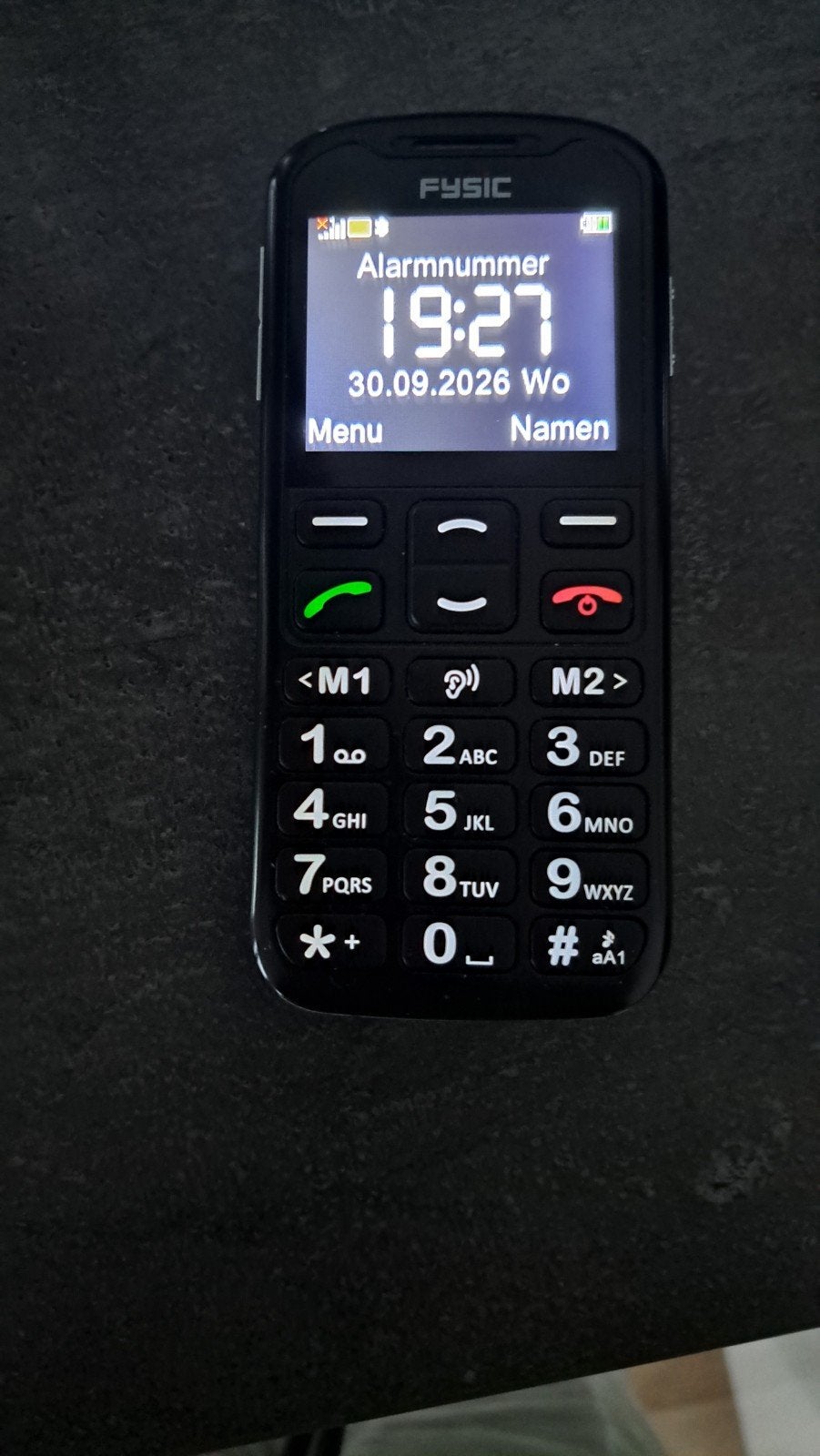 Fysic seniorentelefoon - Eenvoudig en gebruiksvriendelijk, Telecommunicatie, Ophalen of Verzenden, Klassiek of Candybar, Zonder simlock