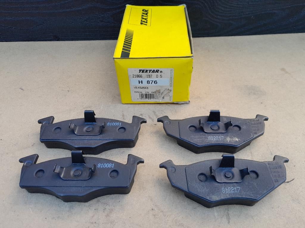 SET REMBLOKKEN - NIEUW - VW GOLF VENTO POLO + SEAT IBIZA, Auto-onderdelen, Verzenden, Nieuw, Seat
