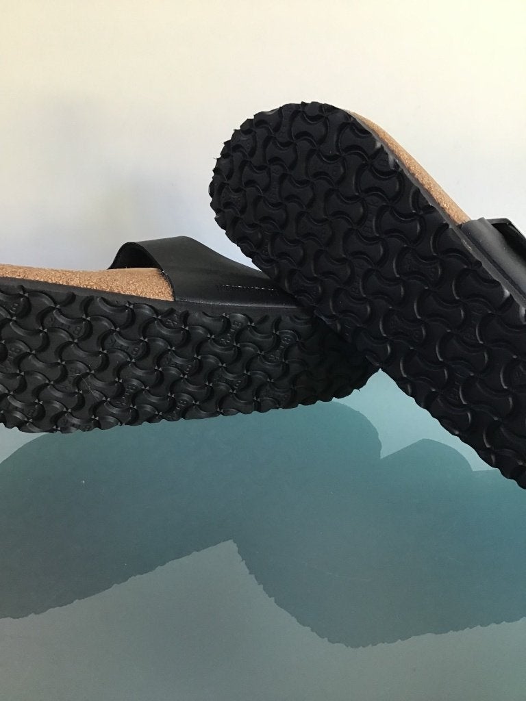 Birkenstock 44 zwart | Ramses Nieuw! | Gratis verzenden, Slippers, Verzenden, Zwart, Zo goed als nieuw