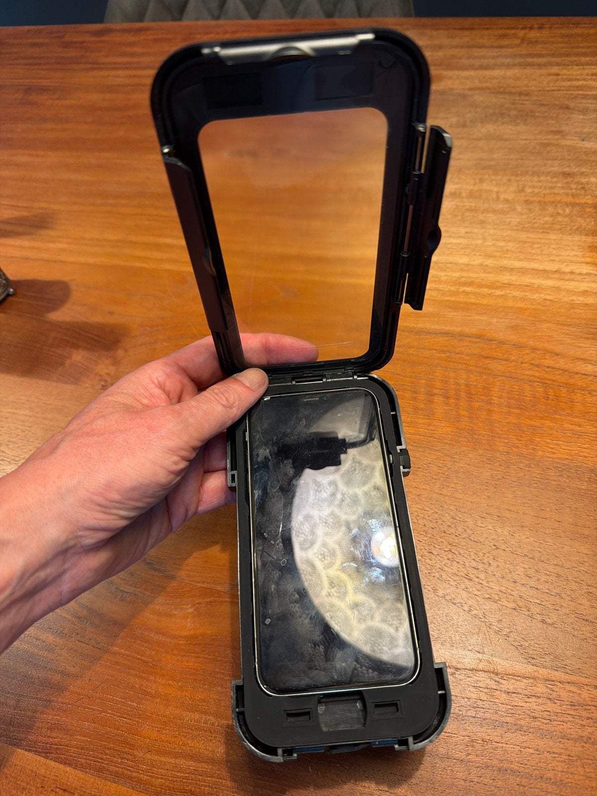 Waterdichte iphone X hoes voor fiets/motor met houder, Ophalen of Verzenden, Nieuw, Hoesje of Tasje