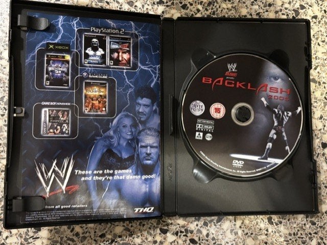 WWE Backlash 2005, Engels, Overige typen, Ophalen of Verzenden, Zo goed als nieuw