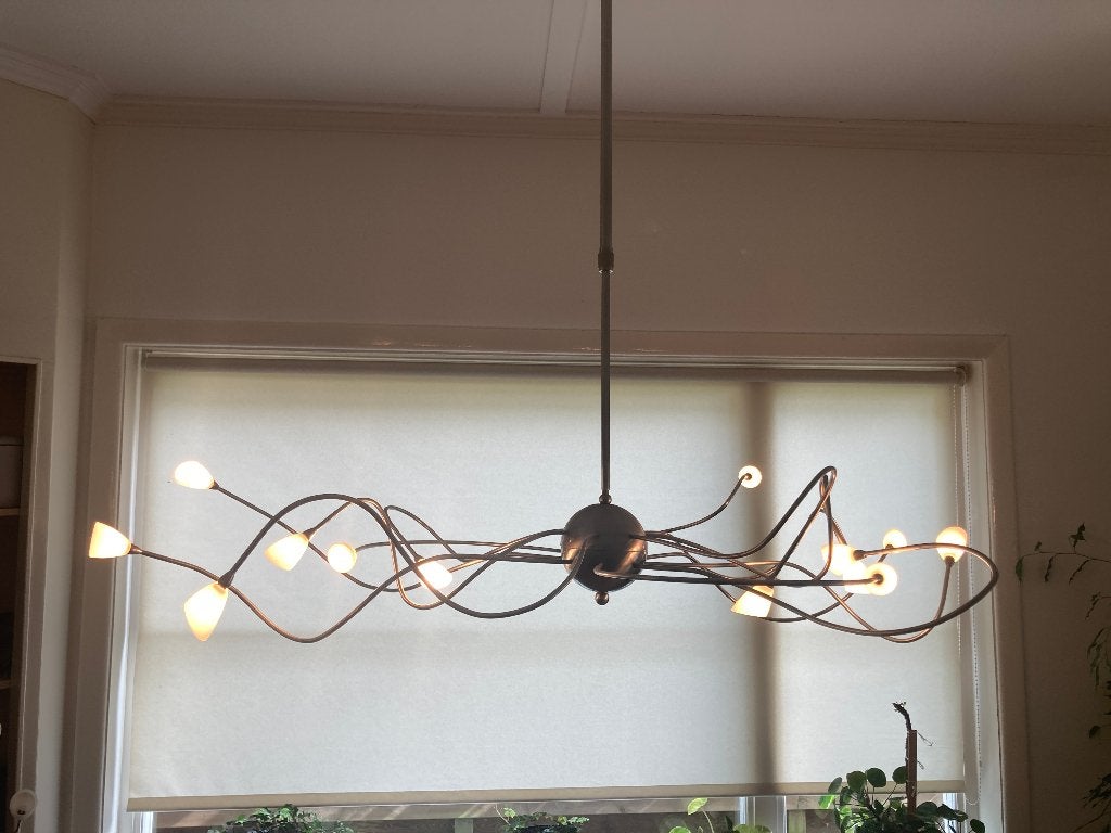 octopus hanglamp + tafellamp, Ophalen, Gebruikt, Glas, G4