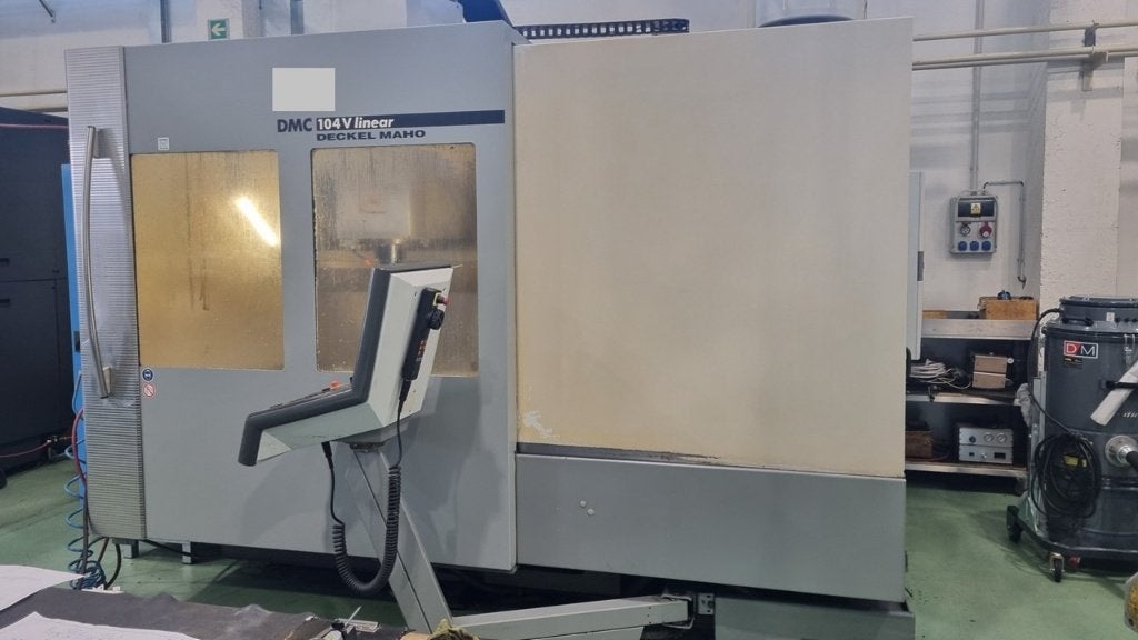 Machining center (vertical) DMG DMC 104V linear, Ophalen, Gebruikt, Metaal, Machine