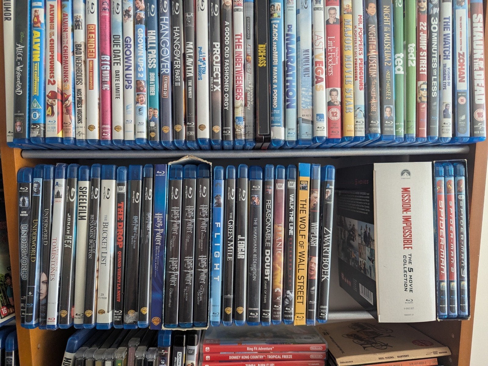 Grote collectie Blu-ray films - geen losse verkoop, Ophalen of Verzenden, Zo goed als nieuw, Blu-ray, Film