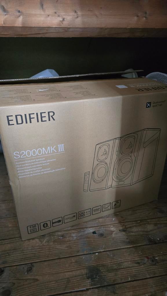 Edifier S2000MKIII actieve boekenplank speakers, Overige merken, Ophalen of Verzenden, Zo goed als nieuw, 120 watt of meer