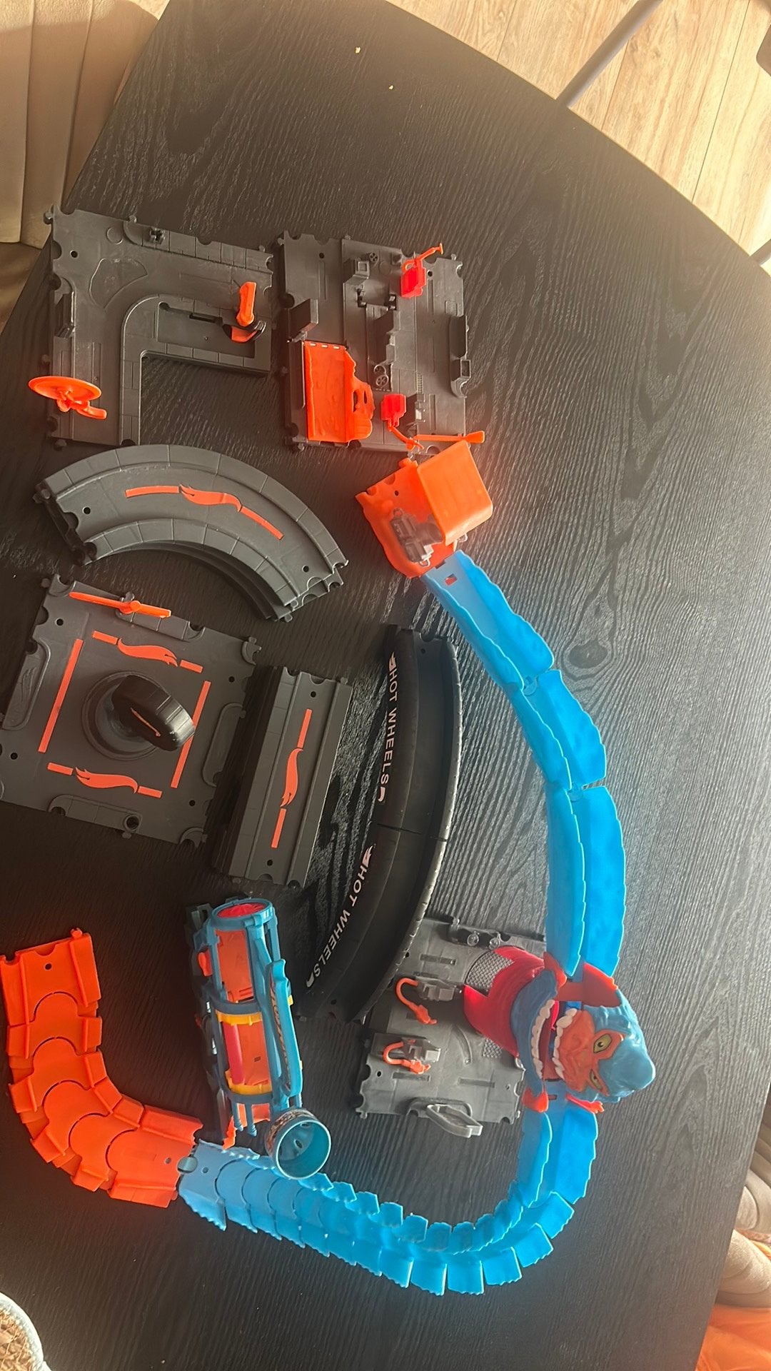Hot wheels uitbreiding, Ophalen, Zo goed als nieuw, Handmatig, Hot Wheels