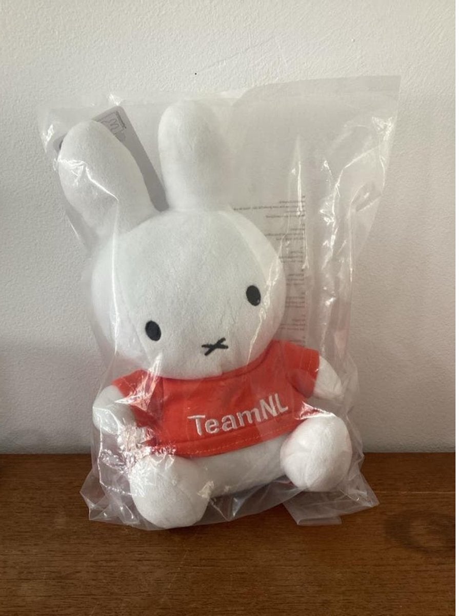 Nieuwe Nijntje TeamNL knuffel Oranje shirt limited edition, Overige merken, Verzenden, Nijntje, Met label