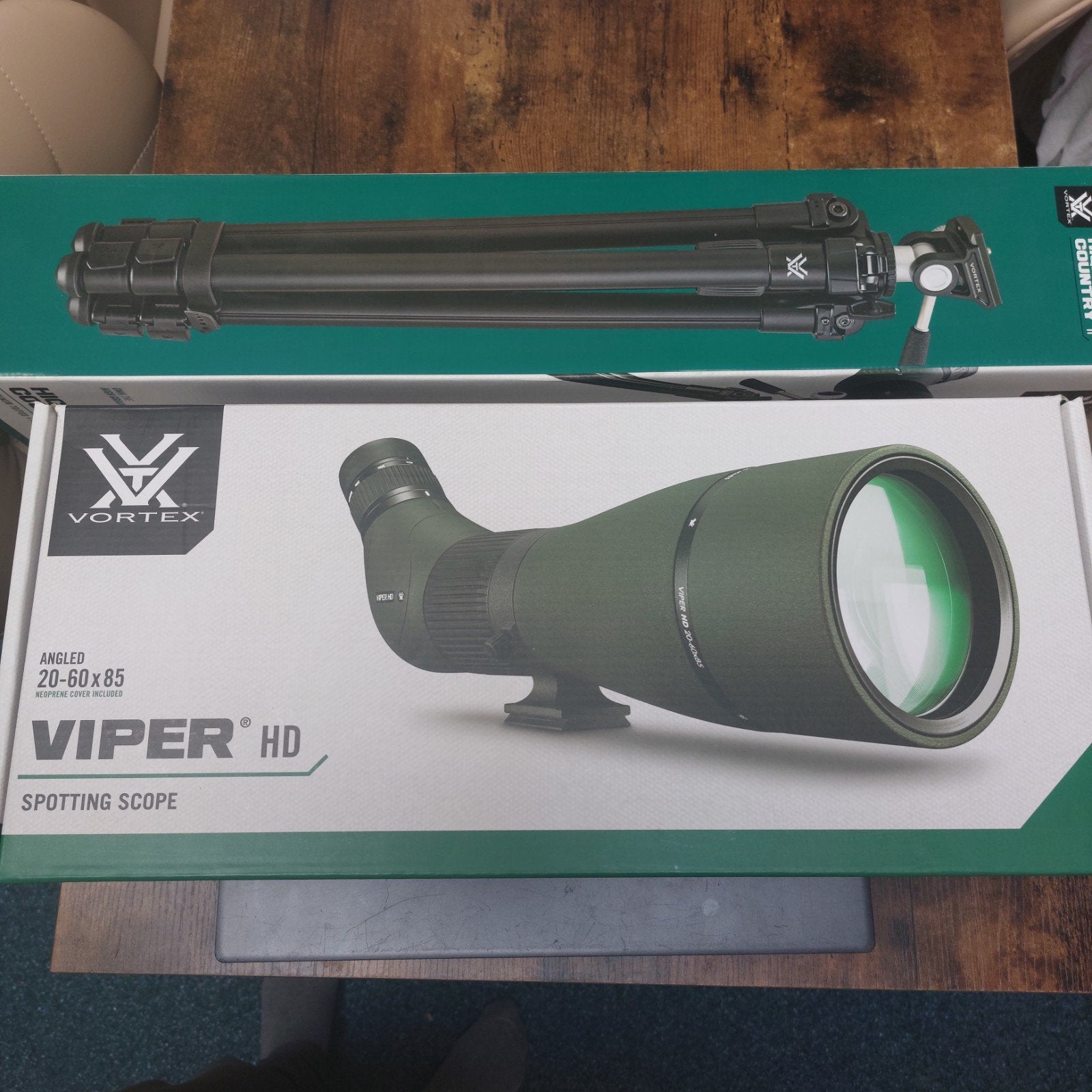 Vortex Viper HD Spotting Scope met garantie, Statief en Hoes, Ophalen, Zo goed als nieuw
