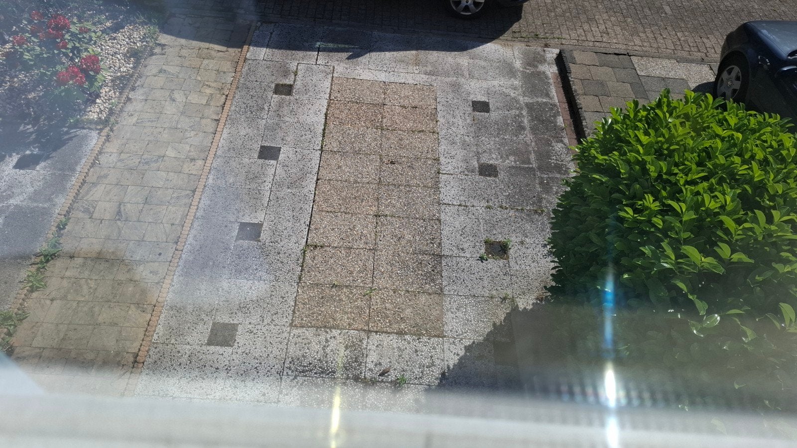 Gratis  Witte en Bruine grindtegels 60x40 en natuurstenen, Tuin en Terras, Ophalen of Verzenden, Gebruikt, Beton, Terrastegels