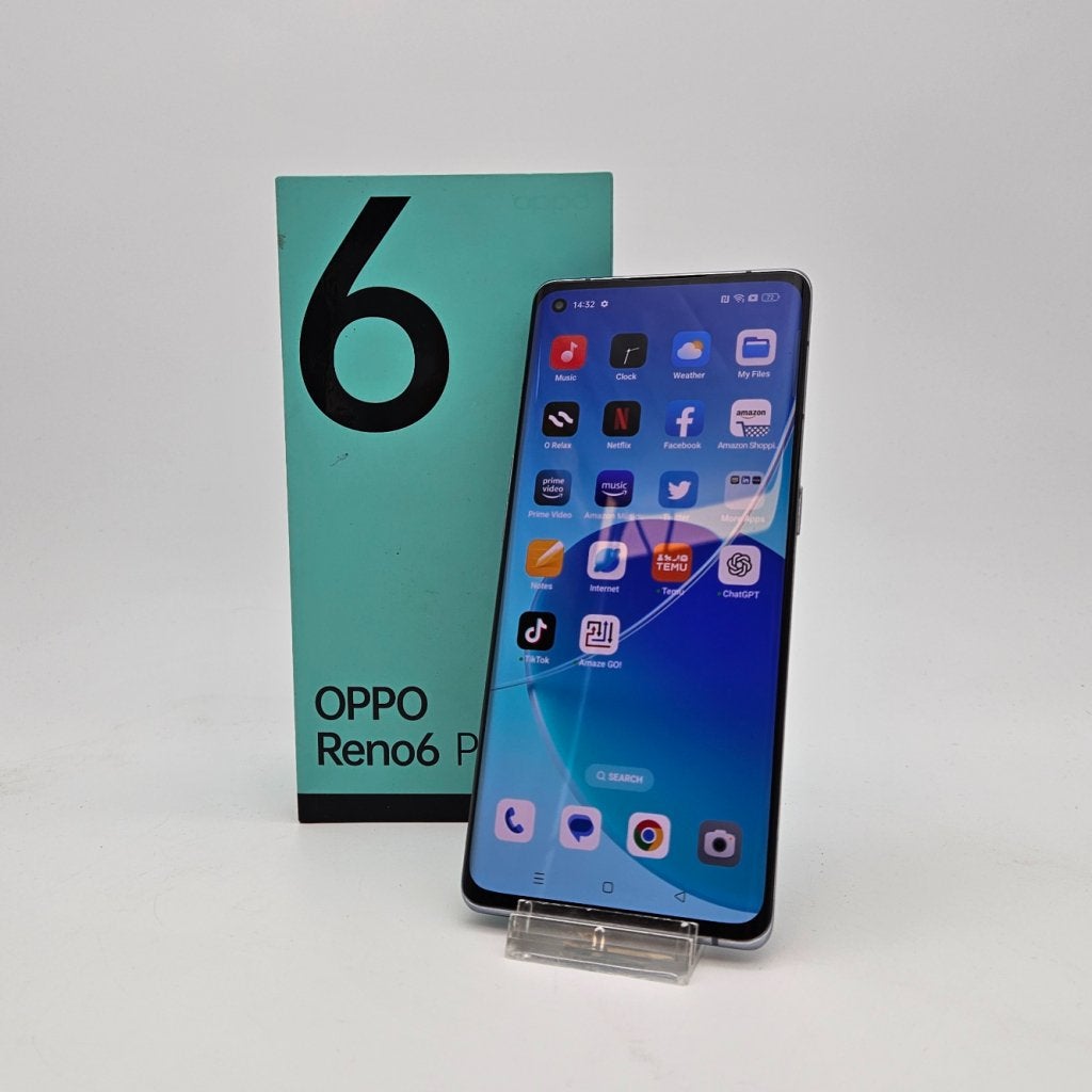 Oppo Reno6 Pro 5G 12GB 256GB Lunar Gray in Goede Staat, Telecommunicatie, Mobiele telefoons | Overige merken, Oppo, Zo goed als nieuw