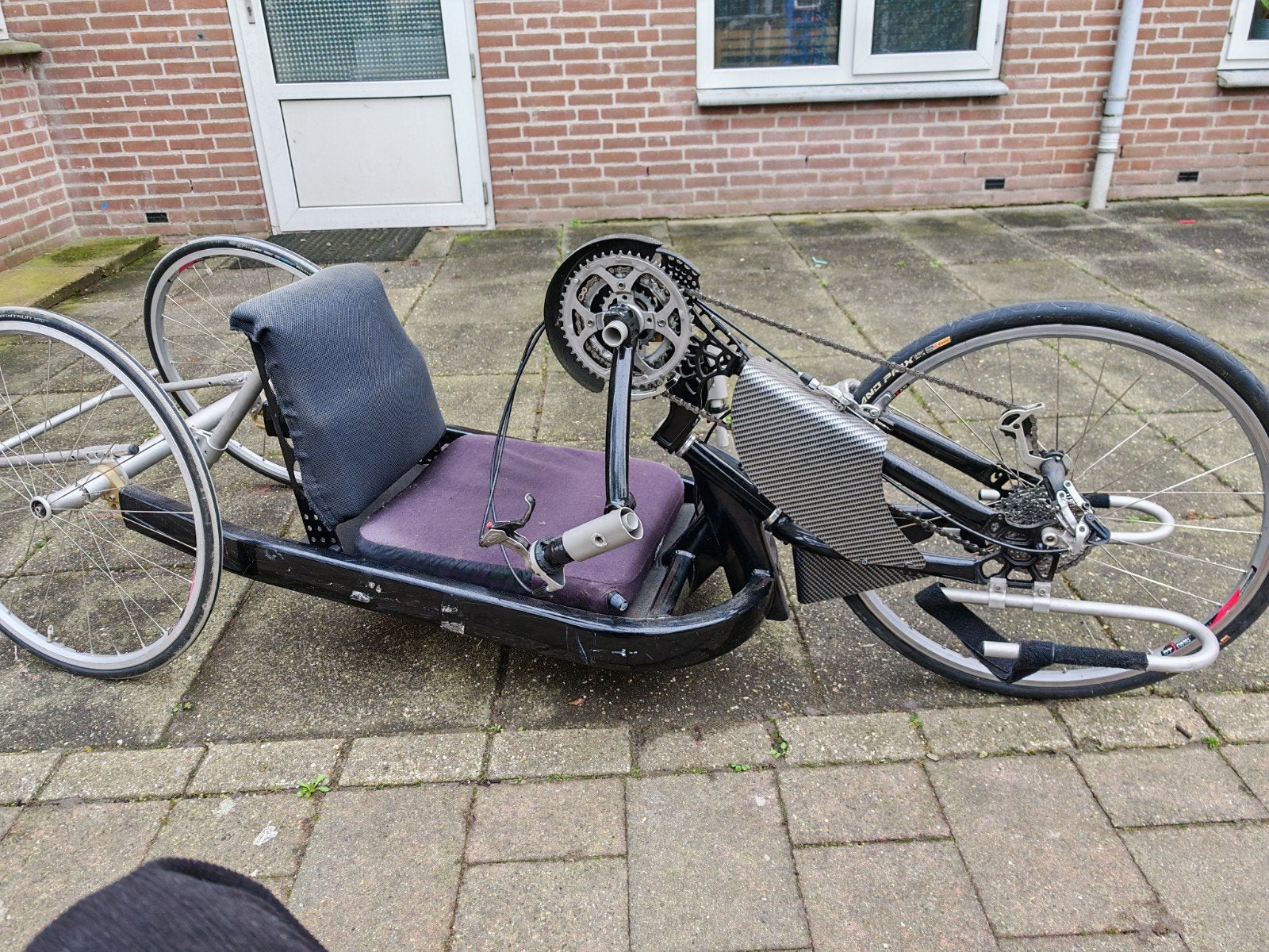 Sopur Shark handbike, Fietsen en Brommers, 55 cm of meer, Ophalen, Minder dan 10 versnellingen